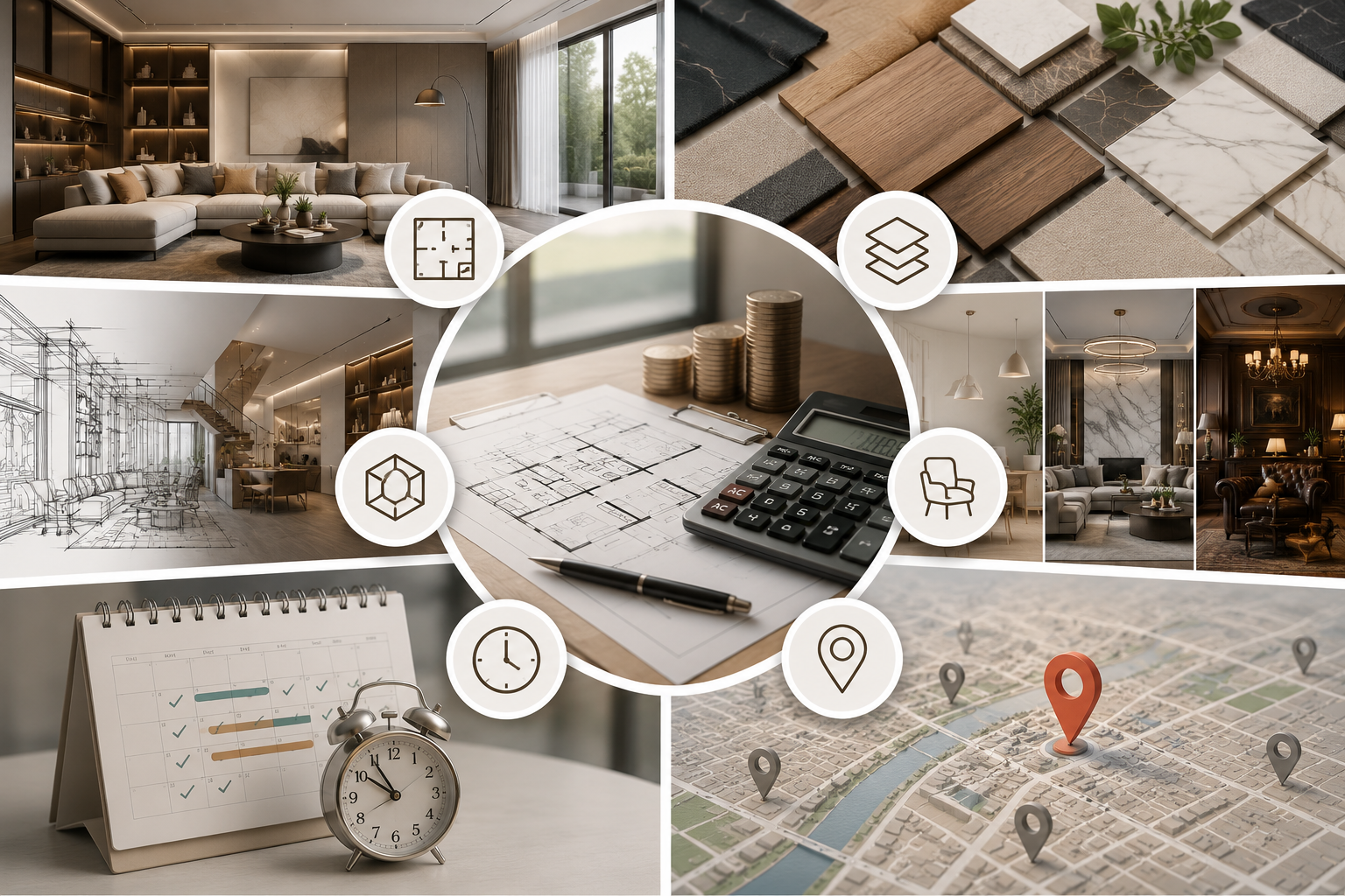 Các yếu tố ảnh hưởng đến báo giá thiết kế nội thất