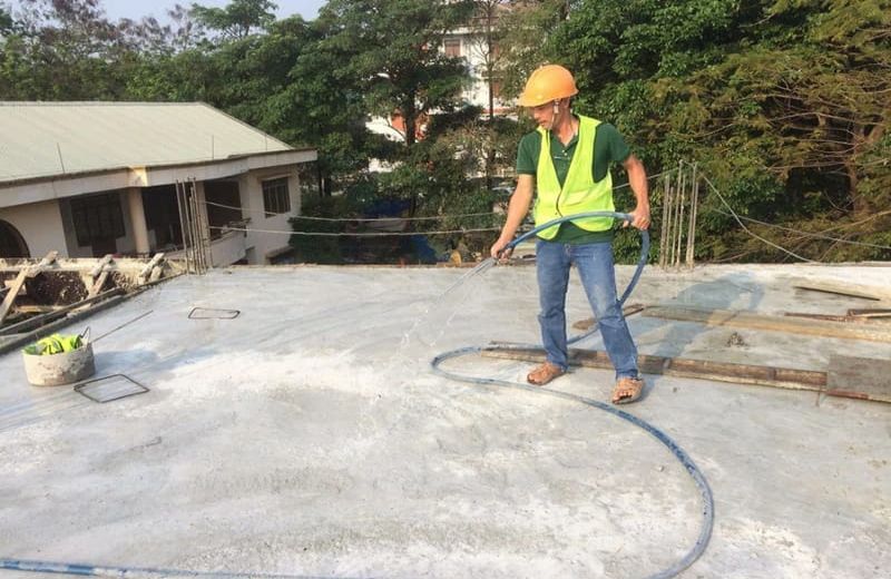 chi phí đổ 1m2 trần bê tông