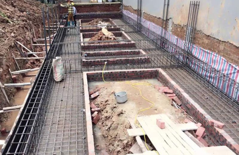 chi phí đổ 1m2 trần bê tông
