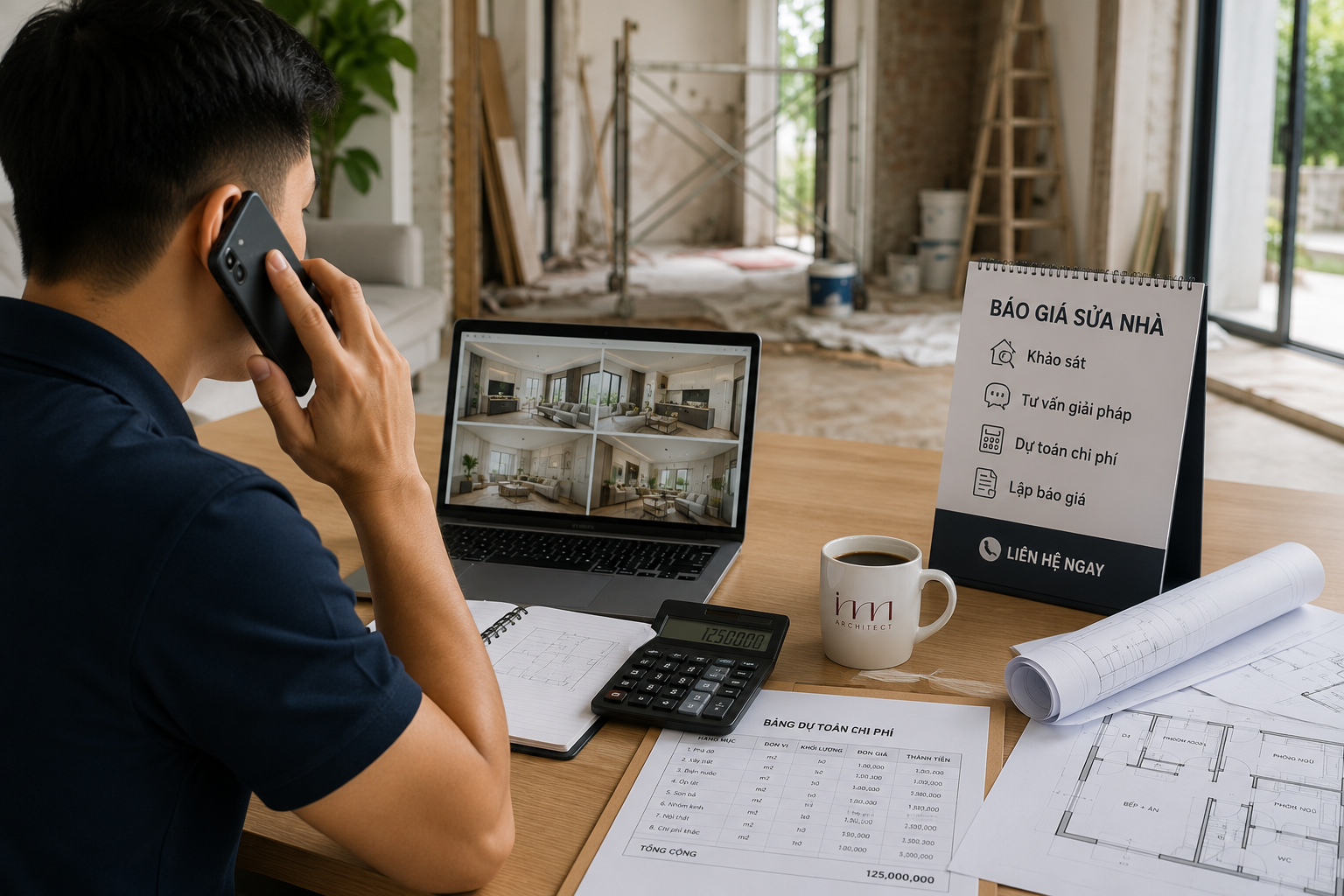 Báo giá sửa nhà hiện nay
