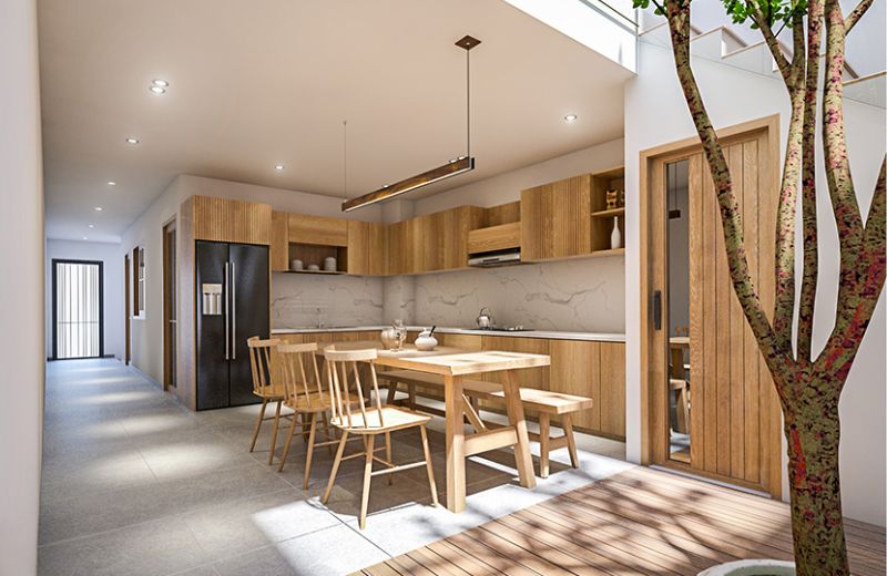mẫu nhà phố 2 tầng 5x15