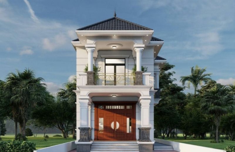 mẫu nhà phố 2 tầng 5x15