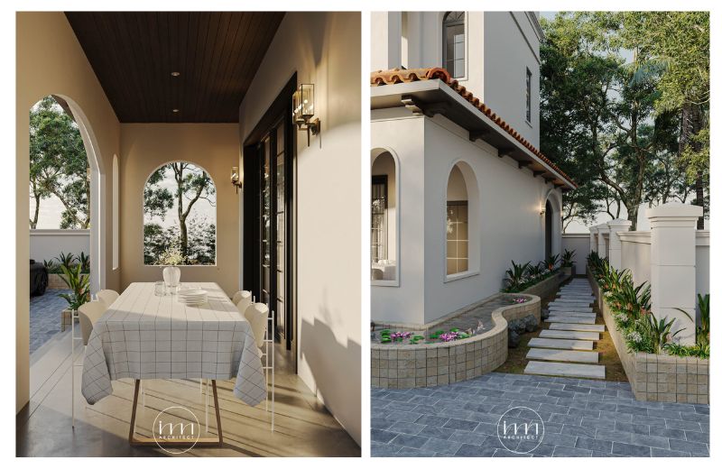 mẫu thiết kế nội thất biệt thự