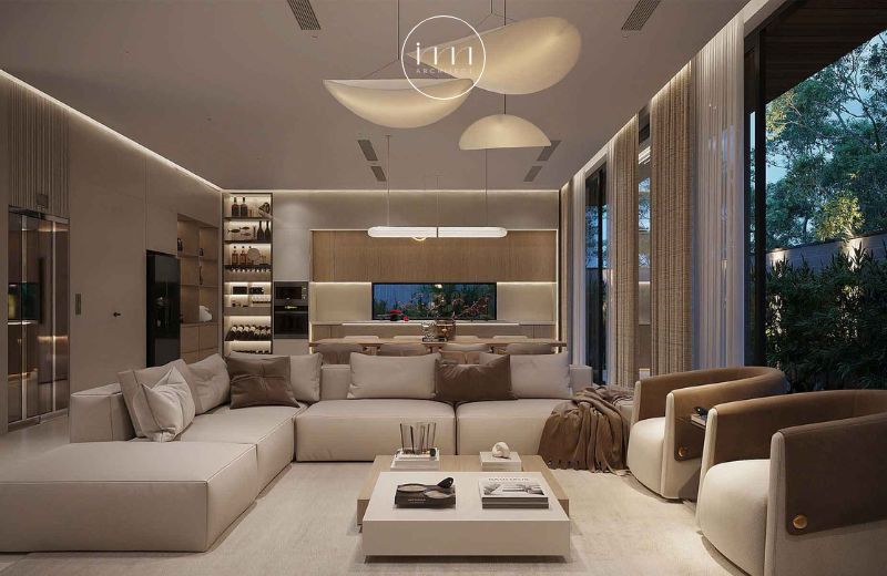 mẫu thiết kế nội thất biệt thự