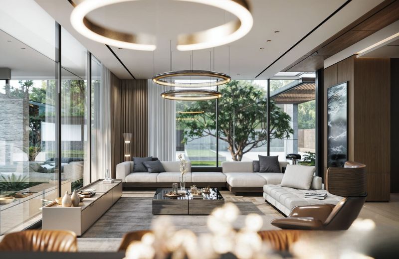 mẫu thiết kế nội thất biệt thự