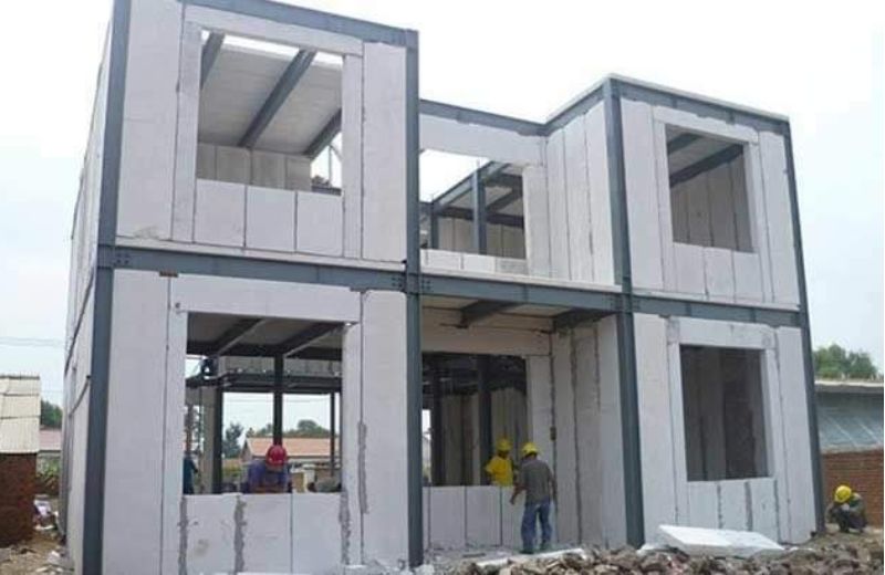 nhà bê tông đúc sẵn