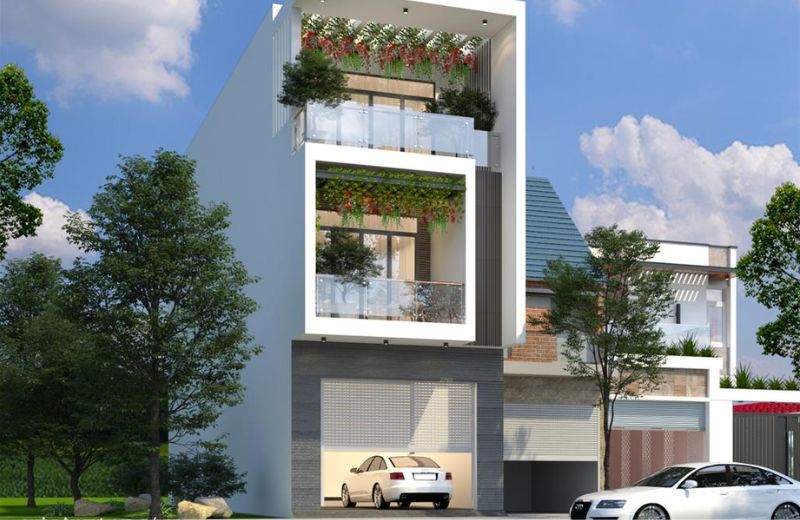 nhà phố 5x15