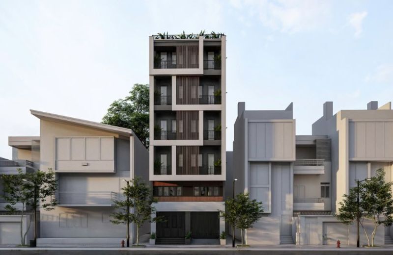nhà phố 5x15