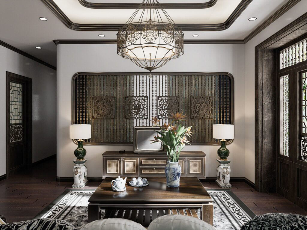 Đặc trưng nổi bật của thiết kế nội thất biệt thự Indochine