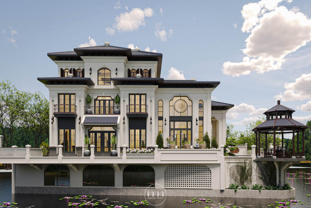 Các mẫu thiết kế nội thất biệt thự Indochine nổi bật tại IMA Việt Nam