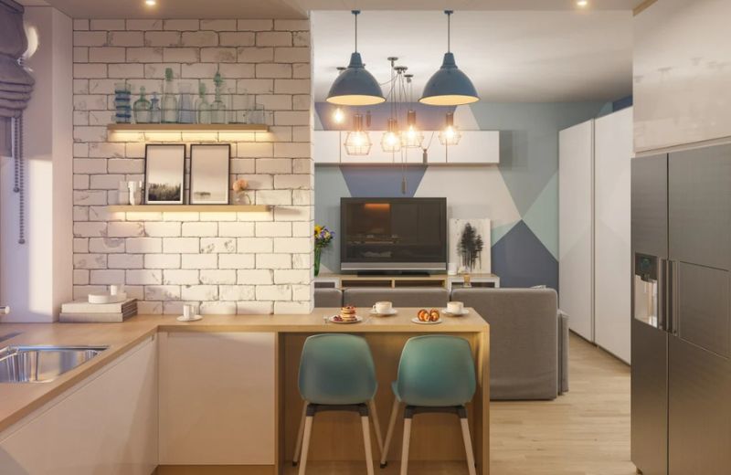 thiết kế nội thất chung cư 40m2