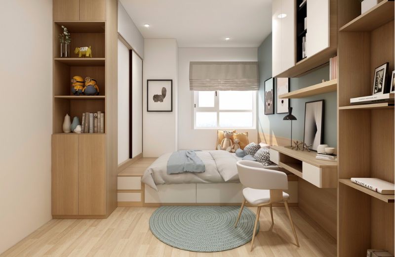thiết kế nội thất chung cư 40m2