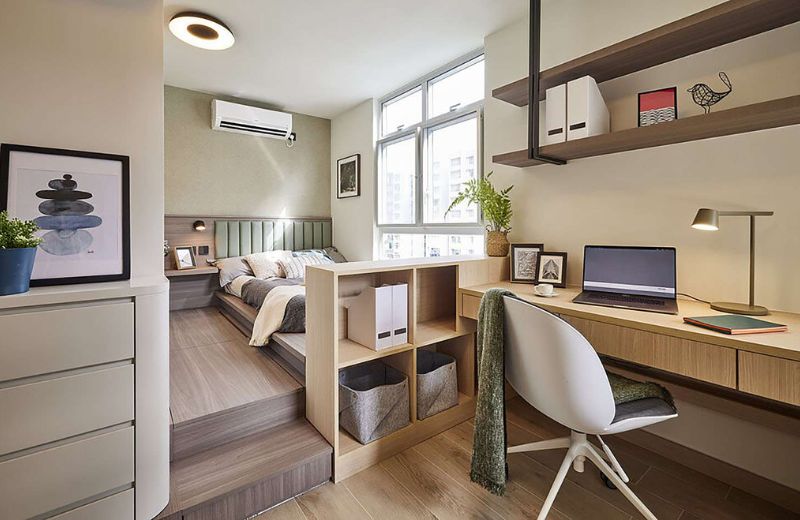 thiết kế nội thất chung cư 40m2