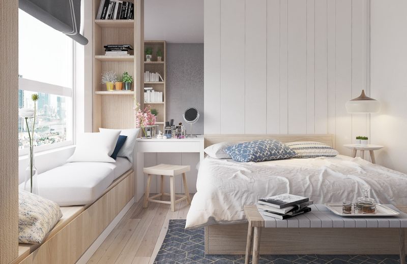 thiết kế nội thất chung cư 40m2