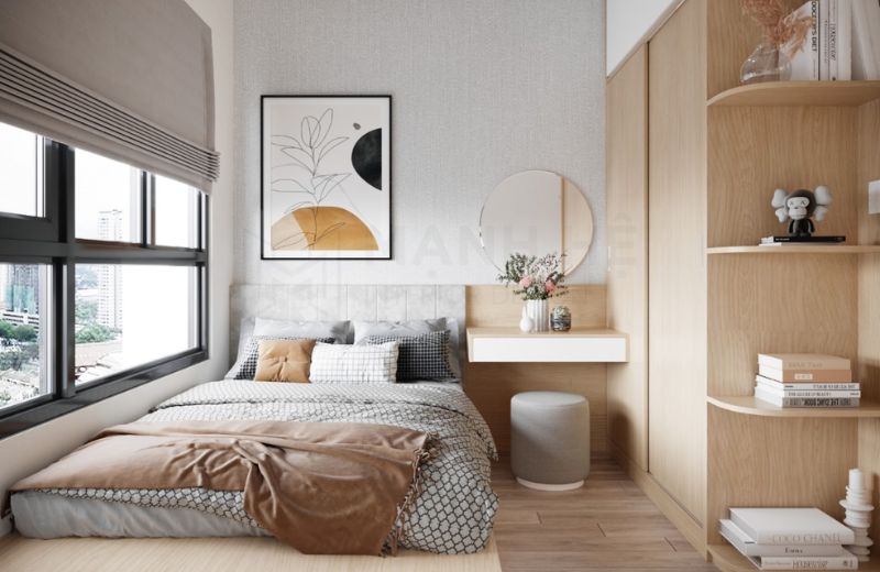 thiết kế nội thất phòng ngủ 10m2