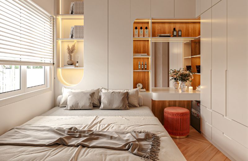 thiết kế nội thất phòng ngủ 10m2