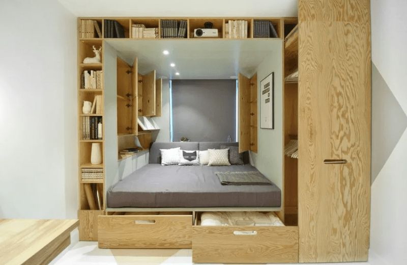 thiết kế nội thất phòng ngủ 10m2