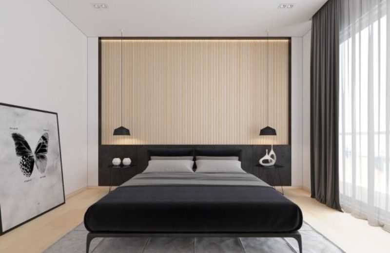 thiết kế nội thất tối giản