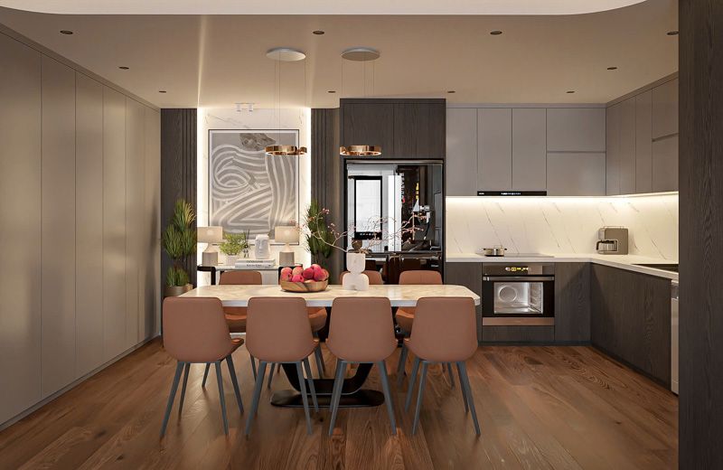 thiết kế nội thất vinhomes grand park