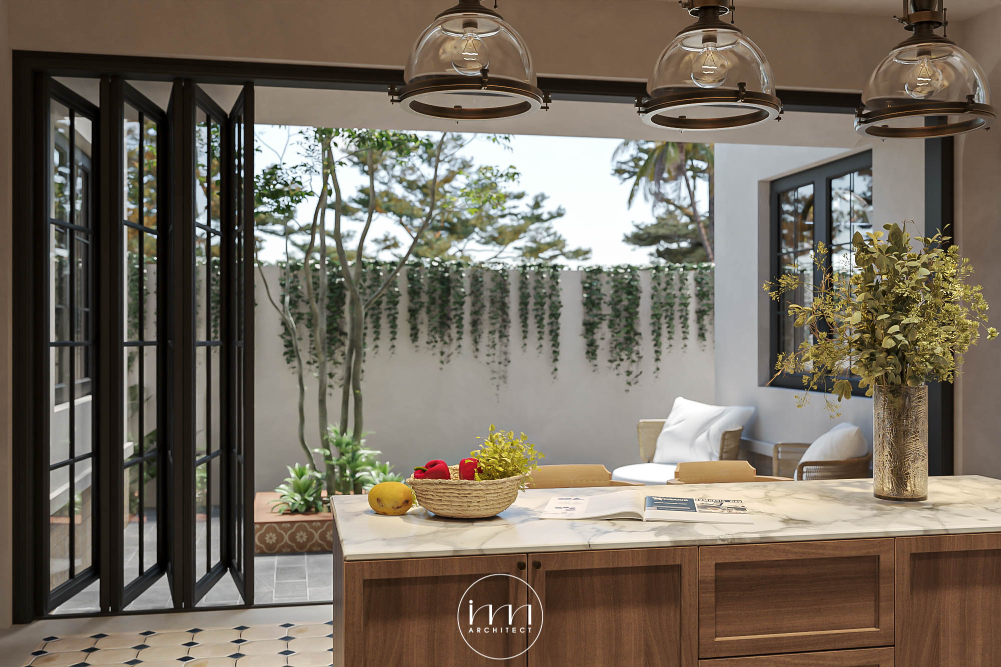Việc tận dụng nguồn không khí tự nhiên sẽ giúp giảm thiểu những tác động tiêu cực tới môi trường