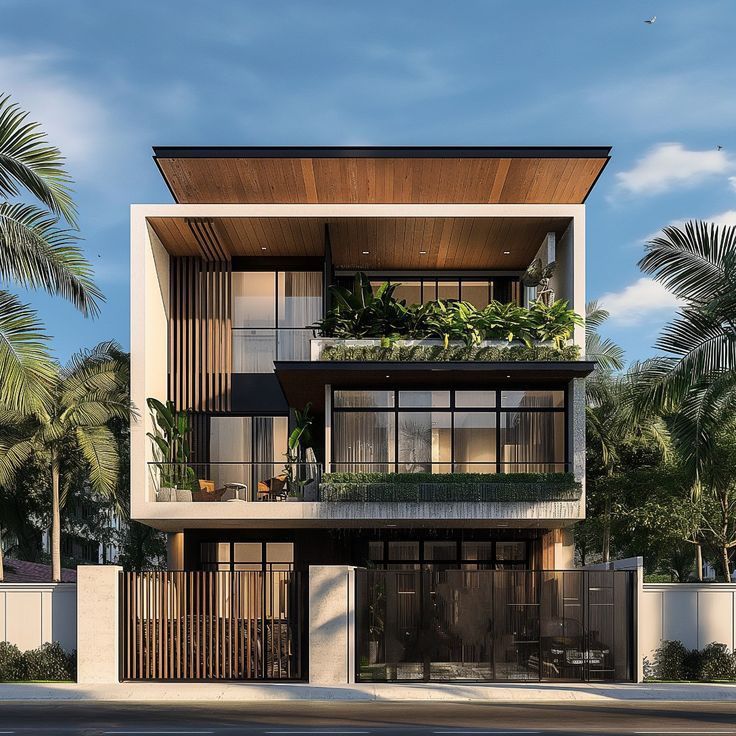 Thiết kế ban công giúp gia chủ dễ dàng bài trí cây xanh