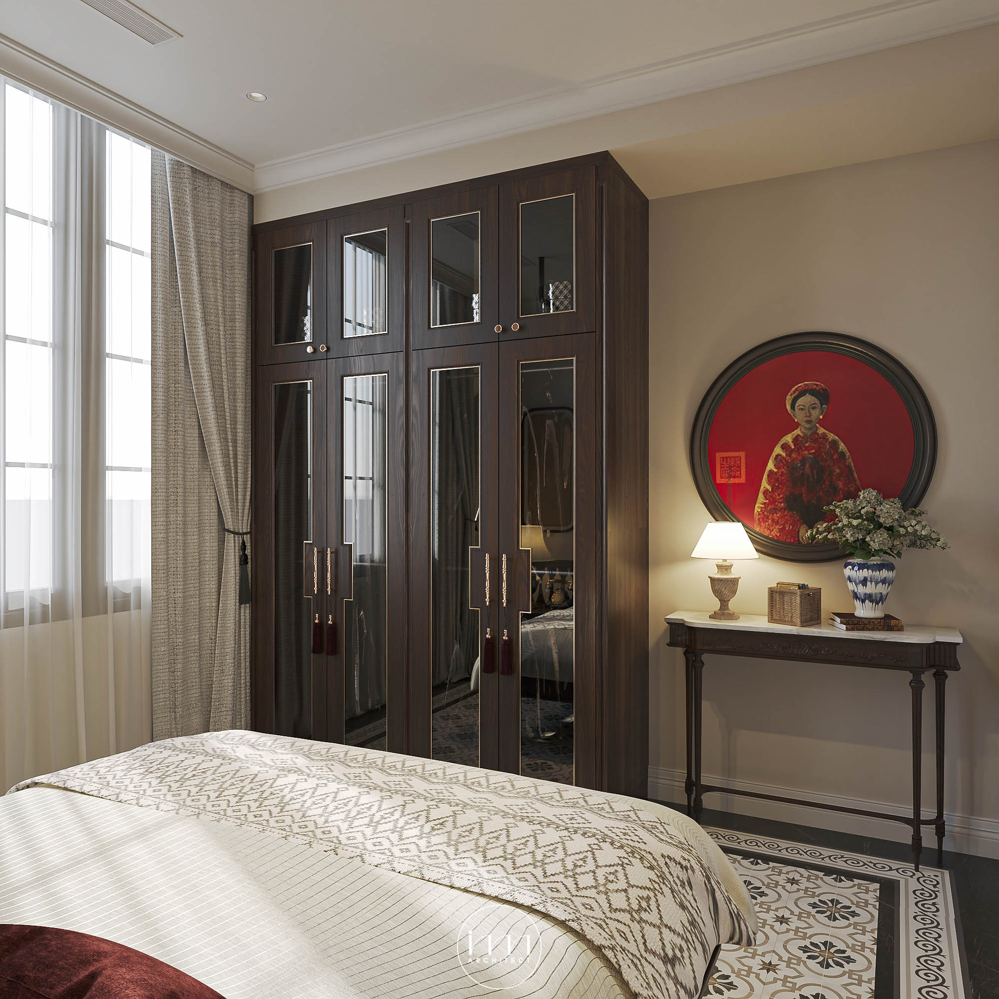 Nội thất Indochine yêu cầu cần có sự kết hợp tinh tế, hòa quyện được nét đẹp truyền thống lẫn sự tiện nghi, hiện đại