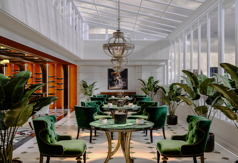 Thiết kế quán cafe mang phong cách Luxury