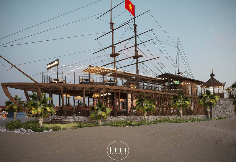 Dự án Coin De Roach Beach lấy cảm hứng từ con tàu Viễn Dương