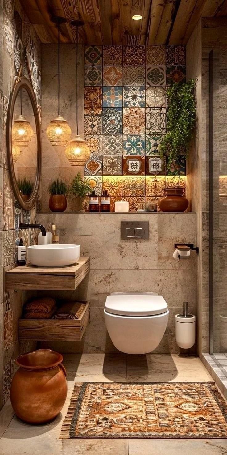 Gốm mosaic được nung ở nhiệt độ cao, tạo nên bề mặt bền chắc, chống trầy xước và phai màu theo thời gian.