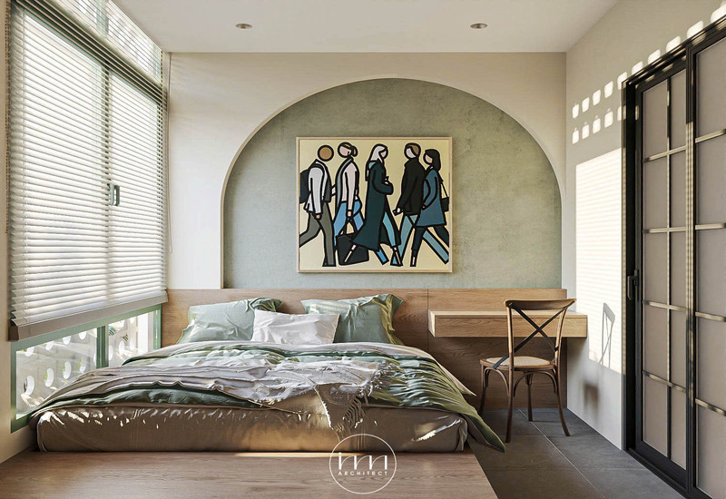 Nội thất căn hộ 65m2 2 ngủ bố trí khoa học thoáng đãng tối ưu diện tích