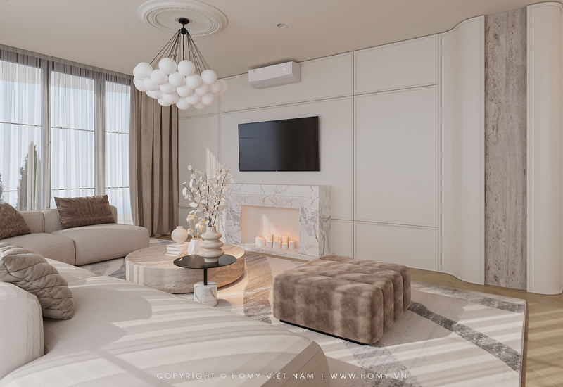 Mỗi chi tiết nội thất của Homy như một tác phẩm nghệ thuật